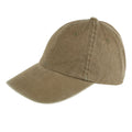 Dark Khaki - Back - Regatta Mens Cassian Baseball Cap