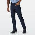 Navy - Back - Regatta Mens Delgado Trousers