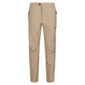 Oat - Front - Regatta Mens Highton Multi Pocket Walking Trousers