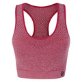 Berry Pink Marl - Front - Dare 2b Womens-Ladies Dont Sweat It Sports Bra