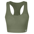 Olivine Green - Front - Dare 2b Womens-Ladies Dont Sweat It Sports Bra