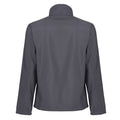 Seal Grey - Back - Regatta Mens Honesty Made Recycled Softshell Jacket