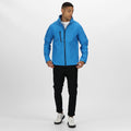 French Blue - Back - Regatta Mens Ablaze 3 Layer Softshell Jacket