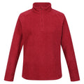 Rumba Red - Front - Regatta Womens-Ladies Pimlo Half Zip Fleece