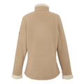 Warm Taupe-Light Vanilla - Back - Regatta Womens-Ladies Brandall Heavyweight Fleece Jacket