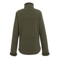 Dark Khaki-Dark Khaki - Back - Regatta Womens-Ladies Brandall Heavyweight Fleece Jacket