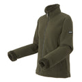 Dark Khaki-Dark Khaki - Side - Regatta Womens-Ladies Brandall Heavyweight Fleece Jacket