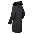 Black - Close up - Regatta Womens-Ladies Lexis Parka