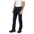 Navy - Back - Regatta Mens Xert III Stretch Trousers