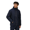 Navy - Side - Regatta Mens Honestly Made Insulated Jacket