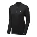 Black - Side - Dare 2B Womens-Ladies Lowline II Midlayer