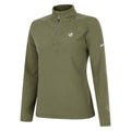 Olivine Green - Side - Dare 2B Womens-Ladies Freeform II Fleece