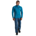 Kingfisher Blue - Side - Dare 2B Mens Fuse Up II Midlayer