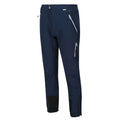 Navy - Side - Regatta Mens Mountain Walking Trousers