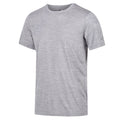 Rock Grey Marl - Close up - Regatta Mens Fingal Edition T-Shirt