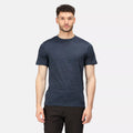 Moonlight Denim Marl - Back - Regatta Mens Fingal Edition T-Shirt