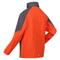 Rusty Orange-Ash - Lifestyle - Regatta Mens Calderdale IV Waterproof Softshell Hooded Walking Jacket