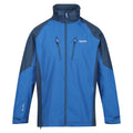 Snorkel Blue-Blue Wing - Front - Regatta Mens Calderdale IV Waterproof Softshell Hooded Walking Jacket