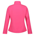 Flamingo Pink-Satsuma - Back - Regatta Womens-Ladies Connie V Softshell Walking Jacket