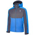 Athletic Blue-Ebony Grey - Front - Dare 2B Mens Observe II Waterproof Ski Jacket