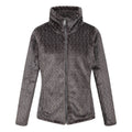 Dark Grey - Front - Regatta Womens-Ladies Heloise Marl Full Zip Fleece Jacket