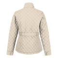 Light Vanilla - Pack Shot - Regatta Womens-Ladies Charleigh Quilted Insulated Jacket