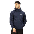 Navy - Close up - Regatta Mens Arec III Jacket