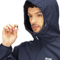 Navy - Side - Regatta Mens Arec III Jacket