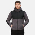 Iron-Black - Front - Regatta Mens Garrison Hooded Jacket