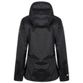 Black - Side - Regatta Womens-Ladies Packaway Waterproof Jacket