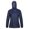 Navy - Lifestyle - Regatta Womens-Ladies Packaway Waterproof Jacket