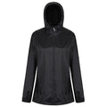 Black - Front - Regatta Womens-Ladies Packaway Waterproof Jacket