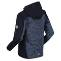 Dark Denim-Navy - Close up - Regatta Childrens-Kids Dissolver IV Full Zip Fleece