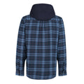 Navy - Back - Regatta Mens Tactical Siege Checked Jacket