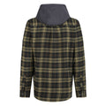 Dark Khaki - Back - Regatta Mens Tactical Siege Checked Jacket