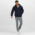 Navy - Back - Regatta Mens Honestly Made Padded Jacket