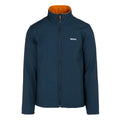 Navy-Fox Marl - Front - Regatta Mens Cera V Wind Resistant Soft Shell Jacket