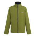 Nephrite Green - Front - Regatta Mens Cera V Wind Resistant Soft Shell Jacket