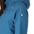 Vallarta Blue - Pack Shot - Regatta Womens-Ladies Britedale Waterproof Jacket