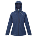 Admiral Blue - Front - Regatta Womens-Ladies Britedale Waterproof Jacket