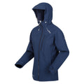 Admiral Blue - Side - Regatta Womens-Ladies Britedale Waterproof Jacket