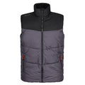 Iron-Black - Front - Regatta Mens Regime Insulated Body Warmer