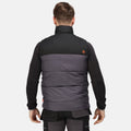 Iron-Black - Side - Regatta Mens Regime Insulated Body Warmer