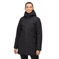 Ash - Front - Regatta Womens-Ladies Voltera III Heated Waterproof Jacket