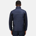 Navy - Side - Regatta Mens Tourer Hybrid Jacket