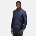 Navy - Back - Regatta Mens Tourer Hybrid Jacket