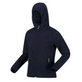 Navy - Close up - Regatta Womens-Ladies Soft Shell Jacket