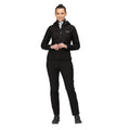 Black - Side - Regatta Womens-Ladies Soft Shell Jacket