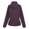 Deep Plum - Back - Regatta Womens-Ladies Soft Shell Jacket