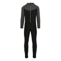 Black-Dark Grey-White - Side - Regatta Mens Grippy Wetsuit